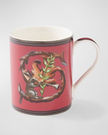 Kit Kemp for Spode Alphabet Mug, 12 oz.