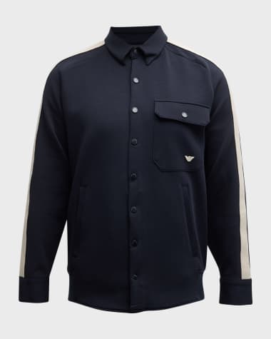 Men s Designer Overshirts Neiman Marcus