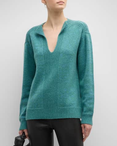 Naadam Ribbed Wool-Cashmere Knit Tunic