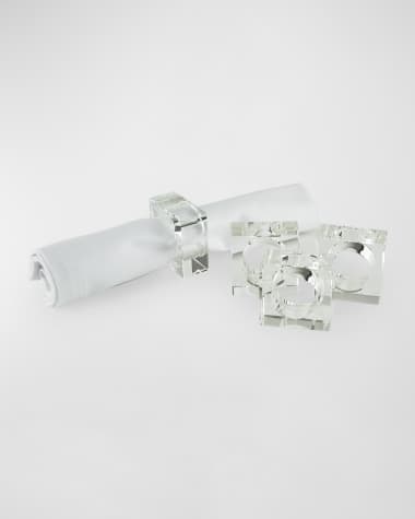 Tizo S/4 Crystal Napkin Holder - Clear