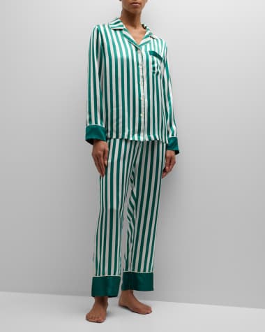 LV Pajamas/ Sleepsuit / Sleepwear Silk Set –