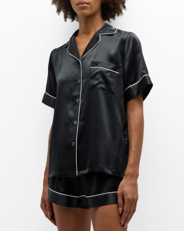 Neiman marcus silk pajamas hot sale