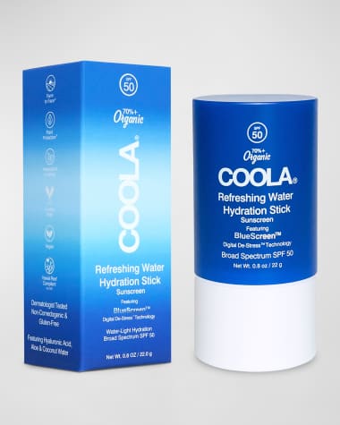 COOLA Organic Refreshing Water Stick SPF50, 0.8 oz.