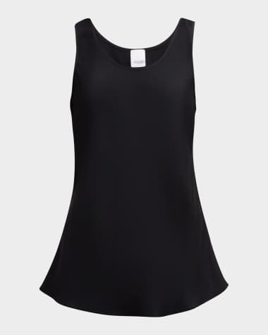 TSE Cashmere Silk Scoop-Neck Tank
