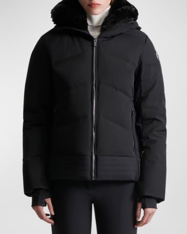 FUSALP Avery Puffer Jacket with Faux Fur Lining
