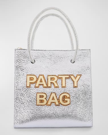 Sophia Webster Mini Party Metallic Leather Tote Bag
