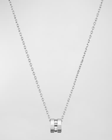 Chopard Ice Cube 18K White Gold Pendant Necklace
