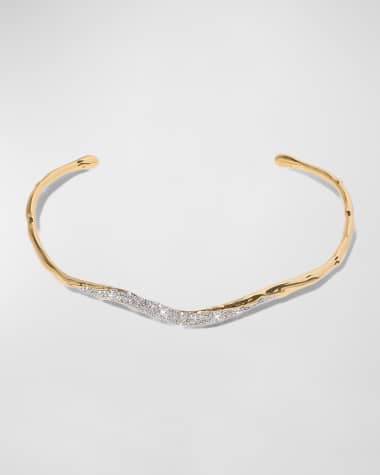 Alexis Bittar Solanales Crystal Skinny Collar Necklace