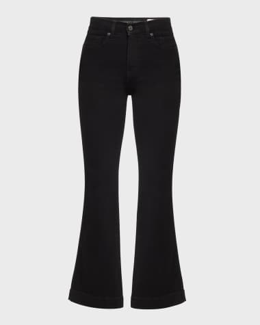 Veronica Beard Carson High Rise Ankle Flare Jeans