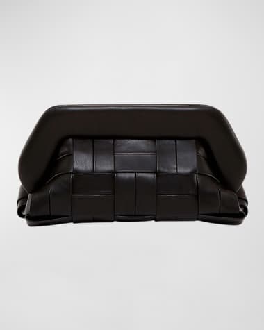 THEMOIRE Bios Woven Vegan Fabric Clutch Bag