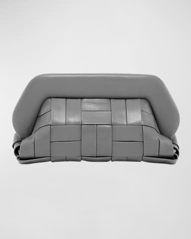 THEMOIRE Bios Woven Vegan Fabric Clutch Bag