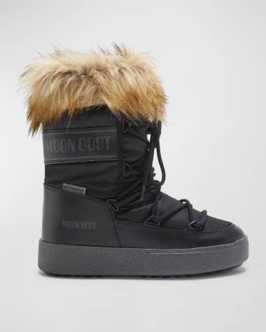 Moon Boot Track Monaco Faux Fur Short Snow Boots