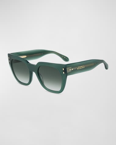 Isabel Marant Logo Acetate Cat-Eye Sunglasses