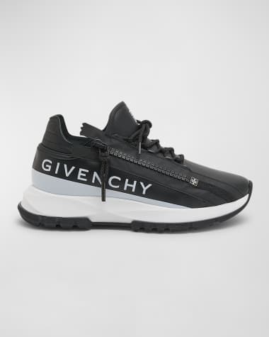 Givenchy Spectre Leather Zip Runner Sneakers