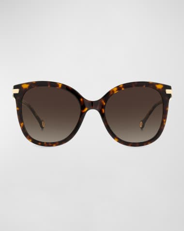 Carolina Herrera Her0134S Acetate Round Sunglasses