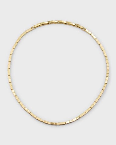 BaubleBar Josephine Square Link Necklace