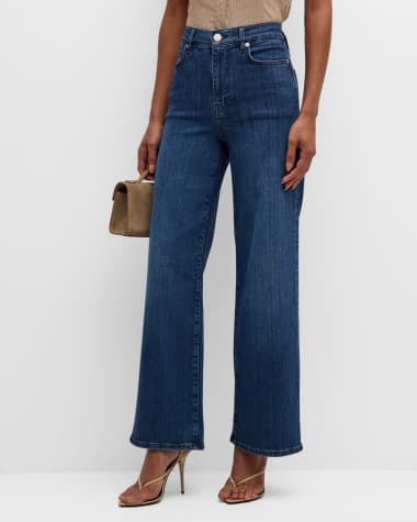 FRAME Le Slim Palazzo Jeans