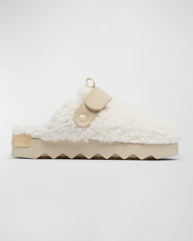 Sorel Viibe Faux Fur Cozy Mules
