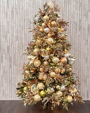 Winward Home Woodside Pre-Decorated 7.5' Christmas Tree
