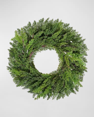 Winward Home 36" Cedar Christmas Wreath