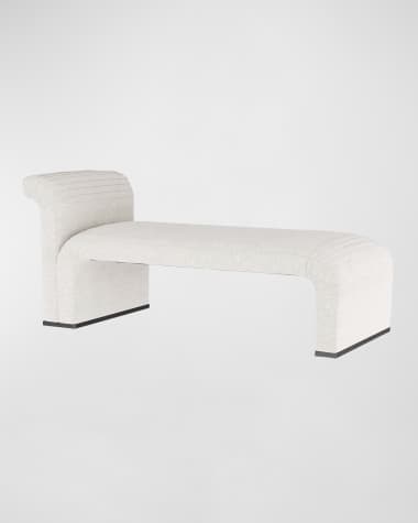 Arteriors Weaver Bouclé Chaise