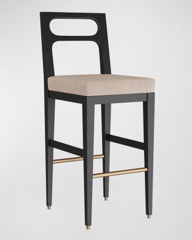 Arteriors Thaden Bar Stool, 30"