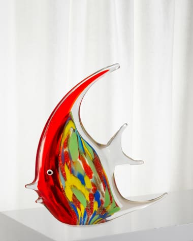 Dale Tiffany Astola Fish Art Glass Figurine