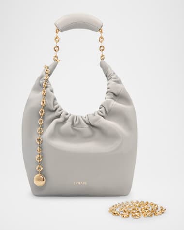 Loewe Squeeze Small Shoulder Bag in Napa Leather