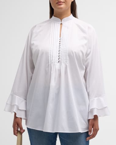 Neiman marcus plus size blouses sales