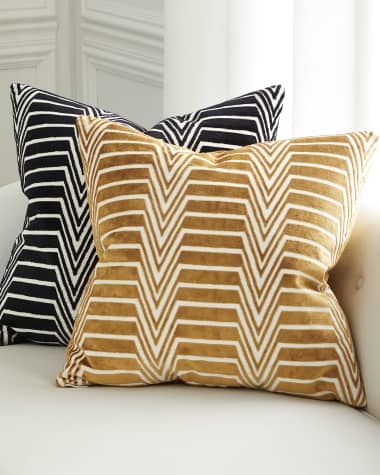 D.V. KAP Home Evora Pillow, 24"Sq.