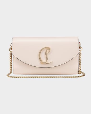 Christian Louboutin Loubi54 Wallet on Chain in Leather