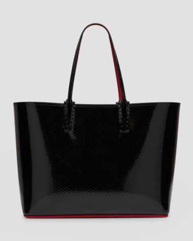 Loewe Origami Cubo 30 Large Suede Tote Bag Black, $2,150, Neiman Marcus