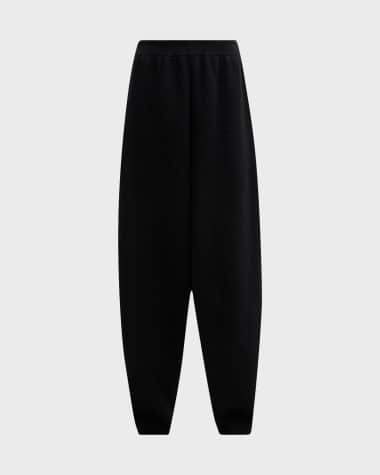 THE ROW Ednah Wool Drop-Crotch Pants