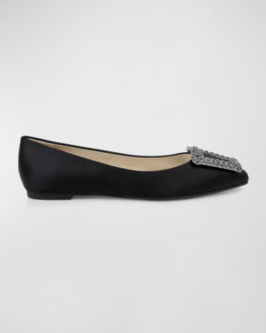 Badgley mischka sale black flats