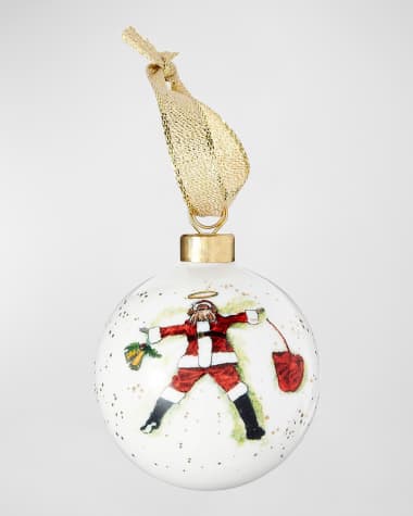 Kit Kemp for Spode Doodles Best In Snow Ornament
