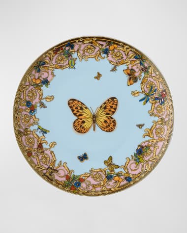 Versace Butterfly Garden Modern Bread & Butter Plate
