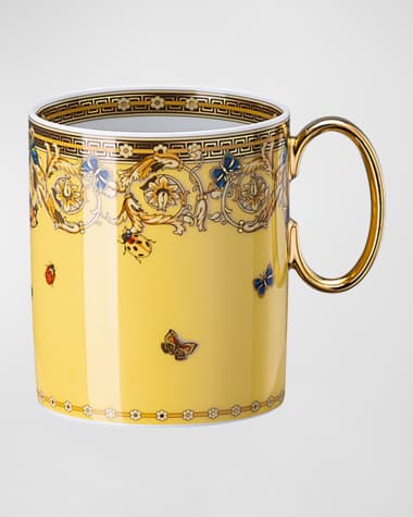 Versace Butterfly Garden Modern Mug, 11 oz
