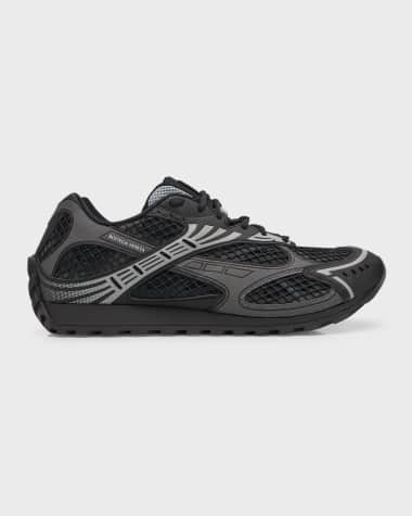 Bottega Veneta Men's Orbit Technical Fishnet Sneakers