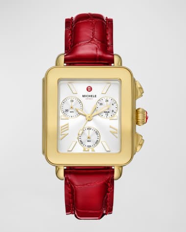 Michele deco watch band discount