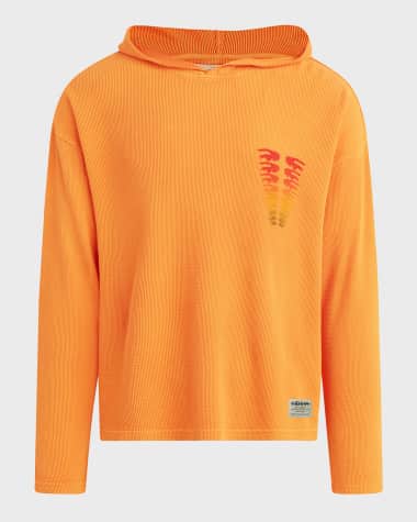 Orange hoodie designer outlet
