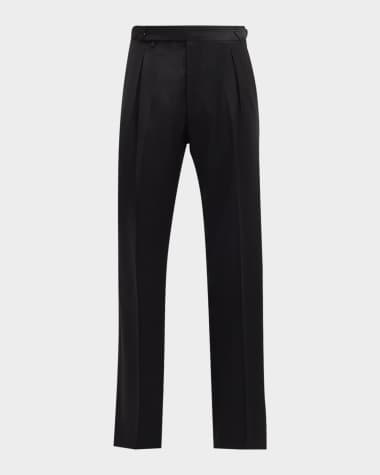 Zanella Men's Nico Pleated Formal Trousers