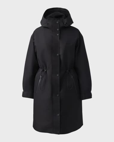 Mackage Breer-City Long 2-in-1 Rain Parka with Removable Liner