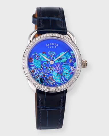 Hermes Acreau Watch, 34mm