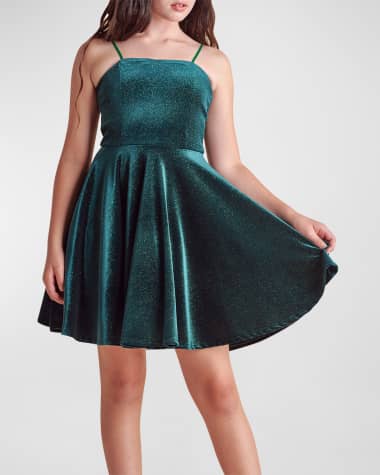 Green Girls' Designer Dresses | Neiman Marcus