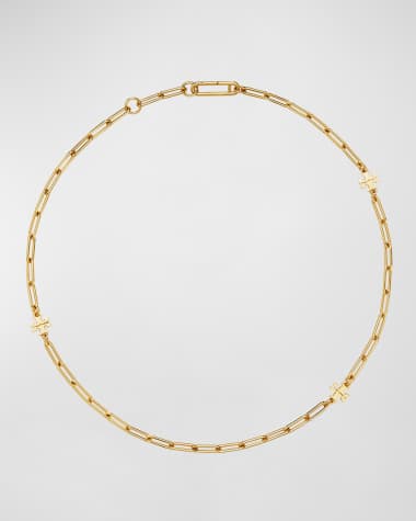Tory Burch Good Luck Chain Necklace