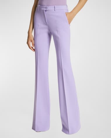 Michael kors pants purple discount