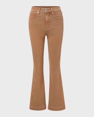 Veronica Beard Carson High Rise Ankle Flare Jeans