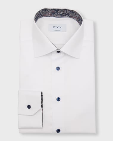 Eton Men's Contemporary Fit Dress Shirt