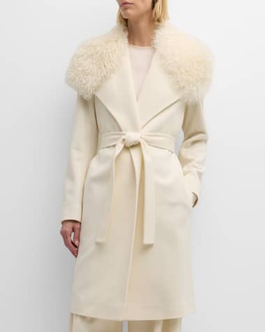 Neiman marcus top fleurette coats
