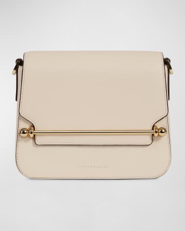 STRATHBERRY Ace Mini Flap Leather Crossbody Bag